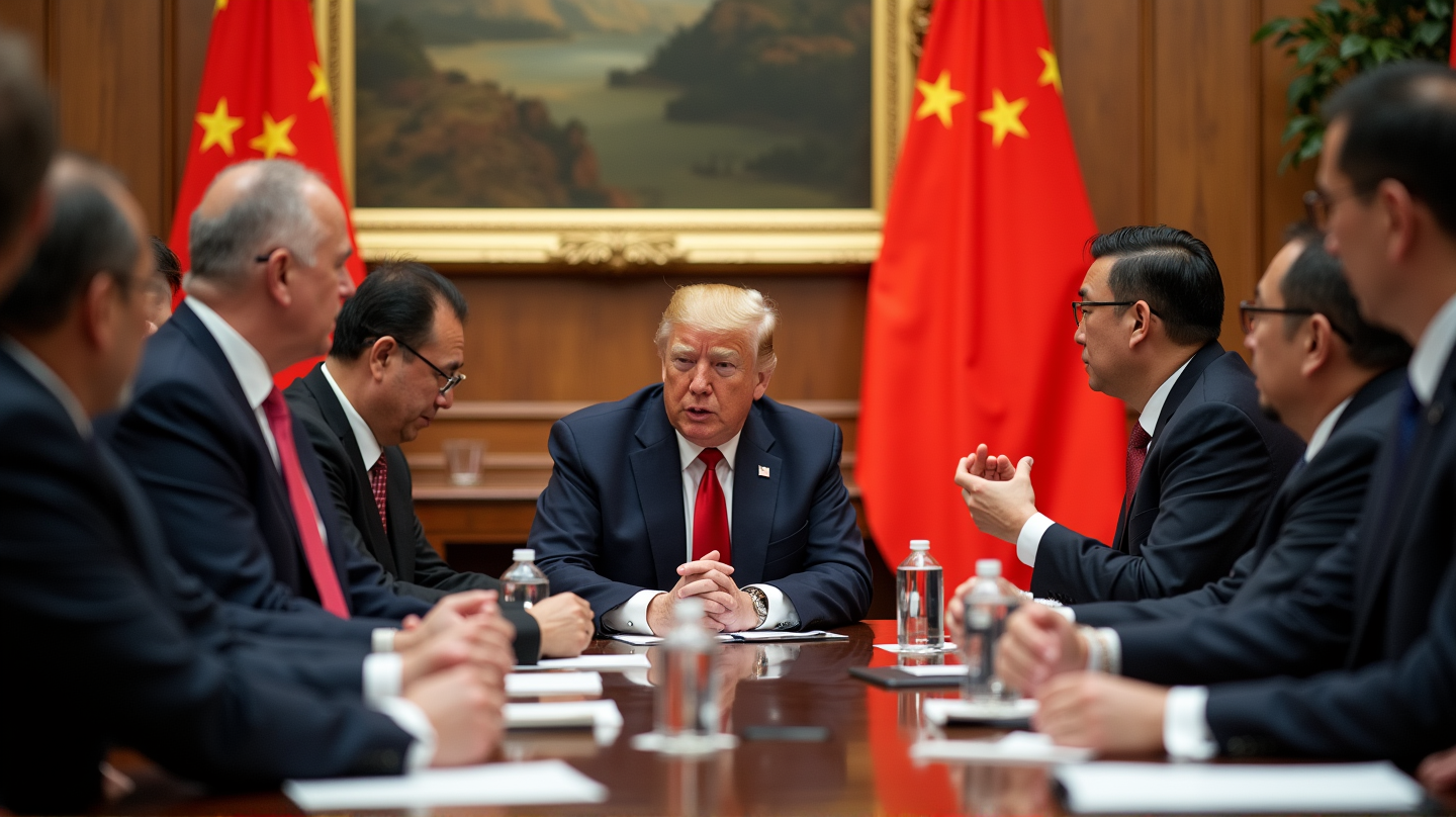 Trump Står Fast: Ingen Kutt i Tariffer for Kina Uten Store Innrømmelser
