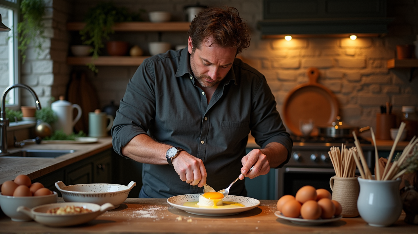 Kjendiskokken James Martin Avslører Et Genialt 3-Seconds Trick For Å Lage Perfekte Egg!