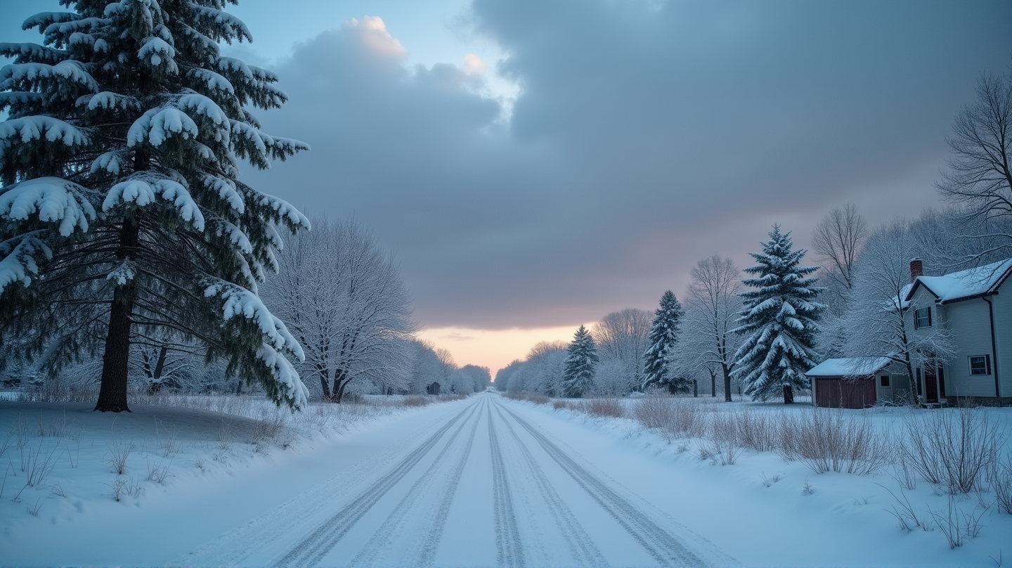 Sjelden mai-norøstlig gir uventet regn og snø til New England