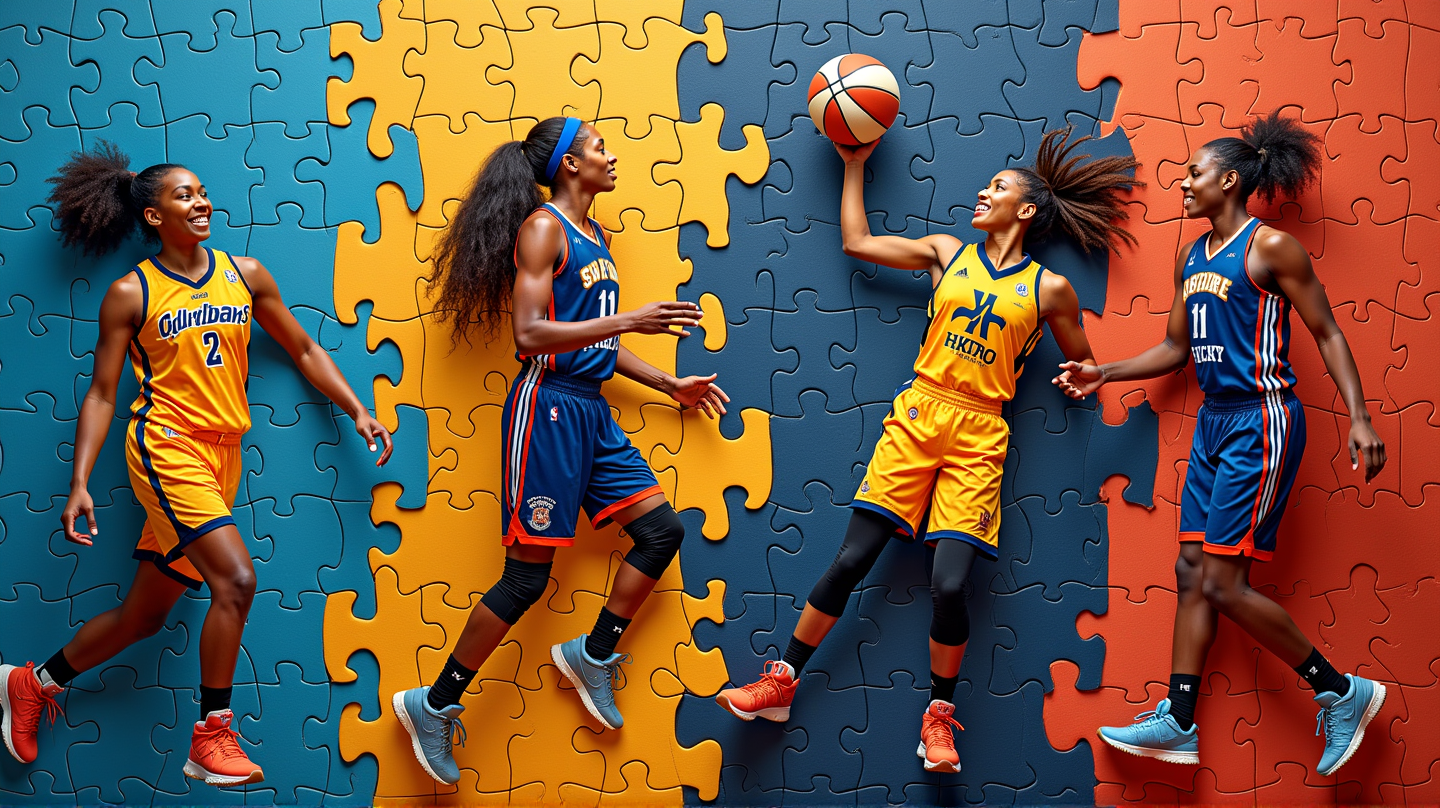 Feirer ikoniske WNBA-lag: NYT's hyllest i Strands-puslespill