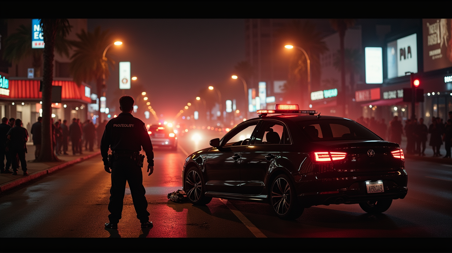 Avdekking av Tragedie: Bilangrep i Hollywood Etterlater 30 Skadde, Mistenkt i Forvaring
