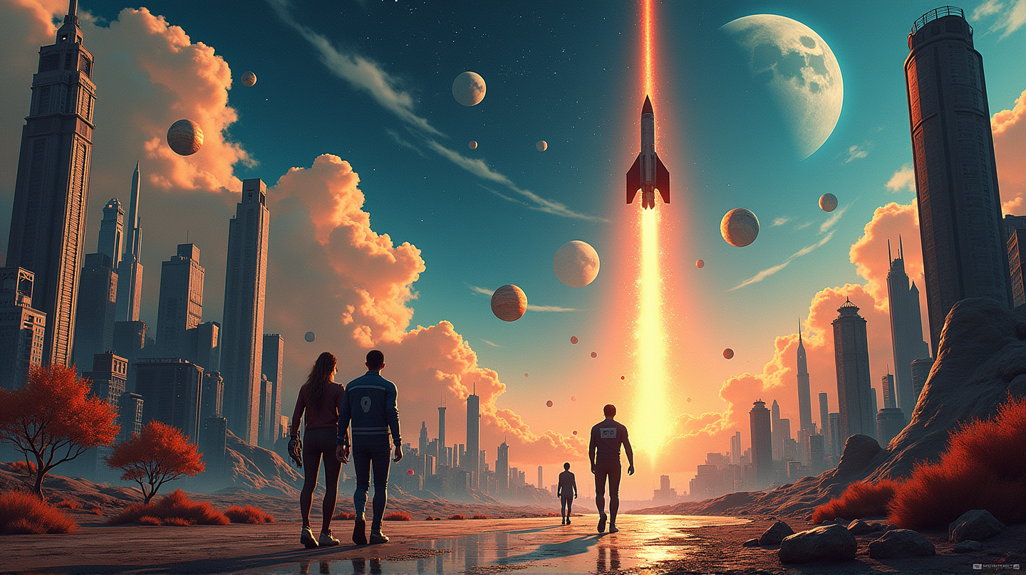 Avsløring av 'De Fantastiske Fire: Første Skritt': Et Retro-Futuristisk Rom-mirakel