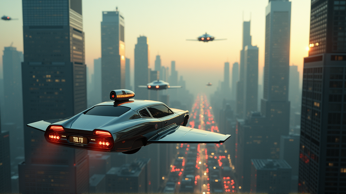 Fra Sci-Fi til Virkelighet: Økningen av Flygende Taxier