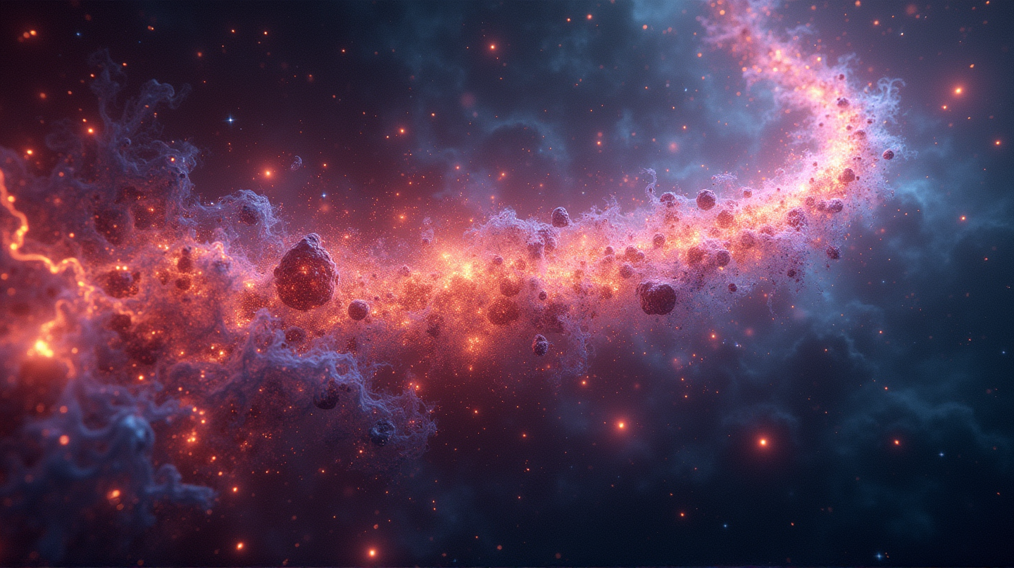 Avdekker det kosmiske mysteriet: En filamentlysår i støpeskjeen