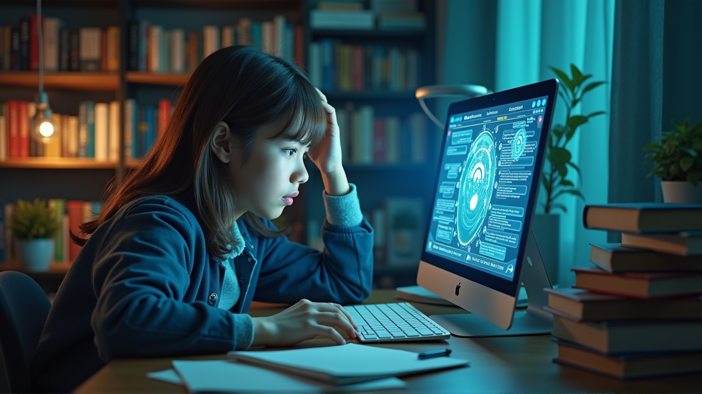 Studenter Betroer Stille Sin Stress til AI: Skolens Balansekunst