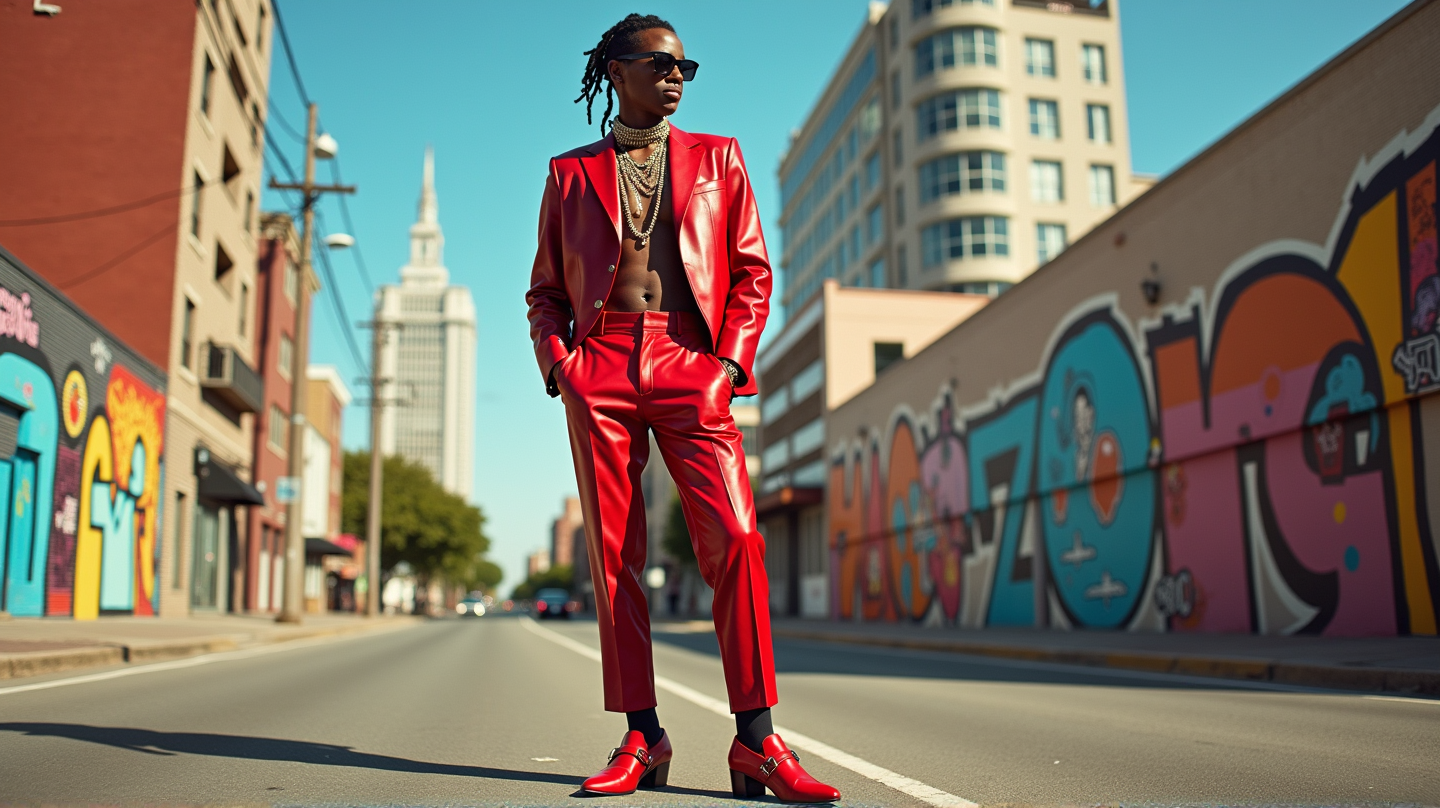 ASAP Rocky gjør Dorothy-vitser til mote-genialitet