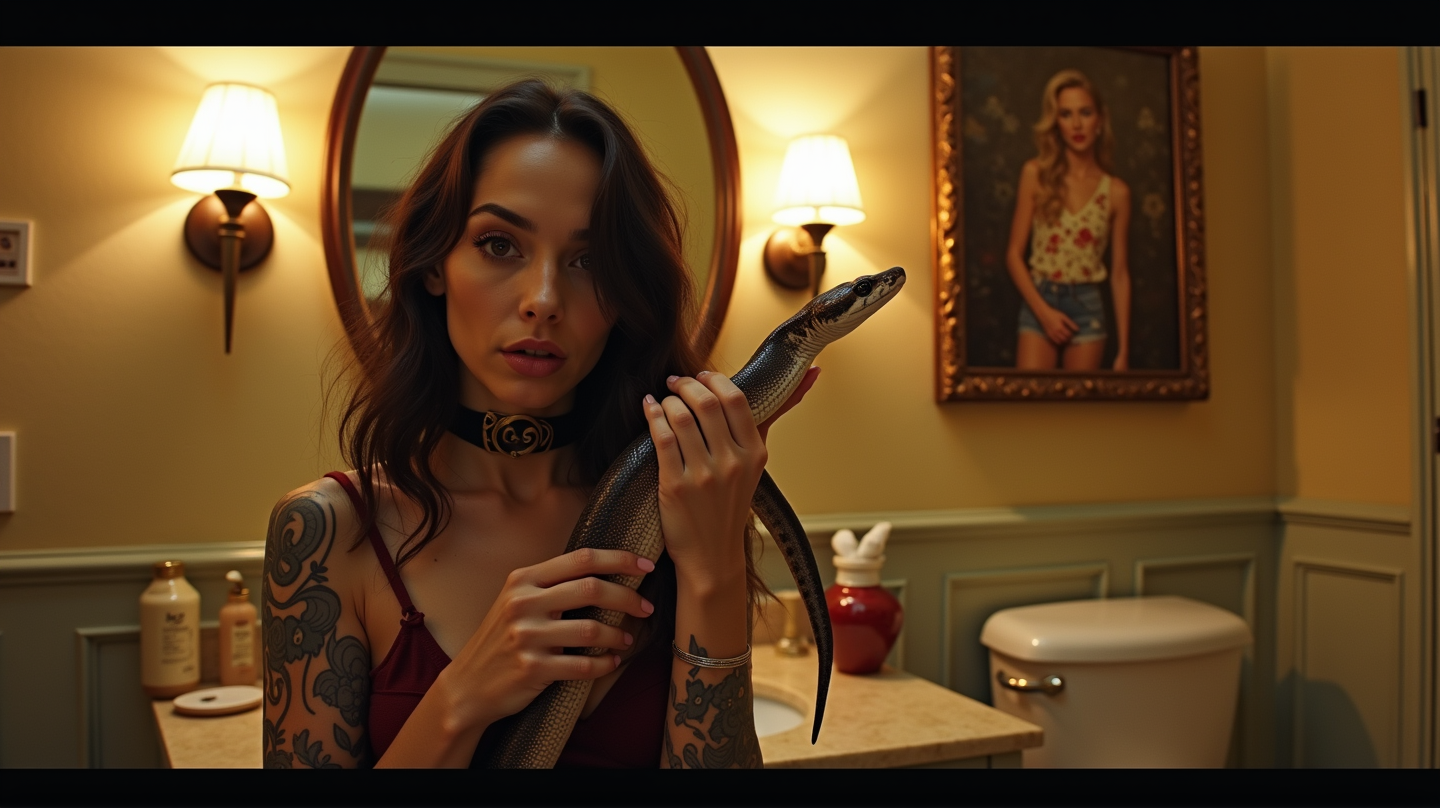 Zoë Kravitz' Slangeeventyr: En Gjestfri Kaotisk Dag hos Taylor Swift