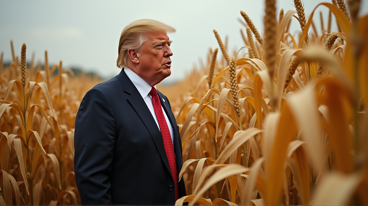 Trump Ber Kina om 'Rask Service' på Soyabønner Midt i Handelsstrid