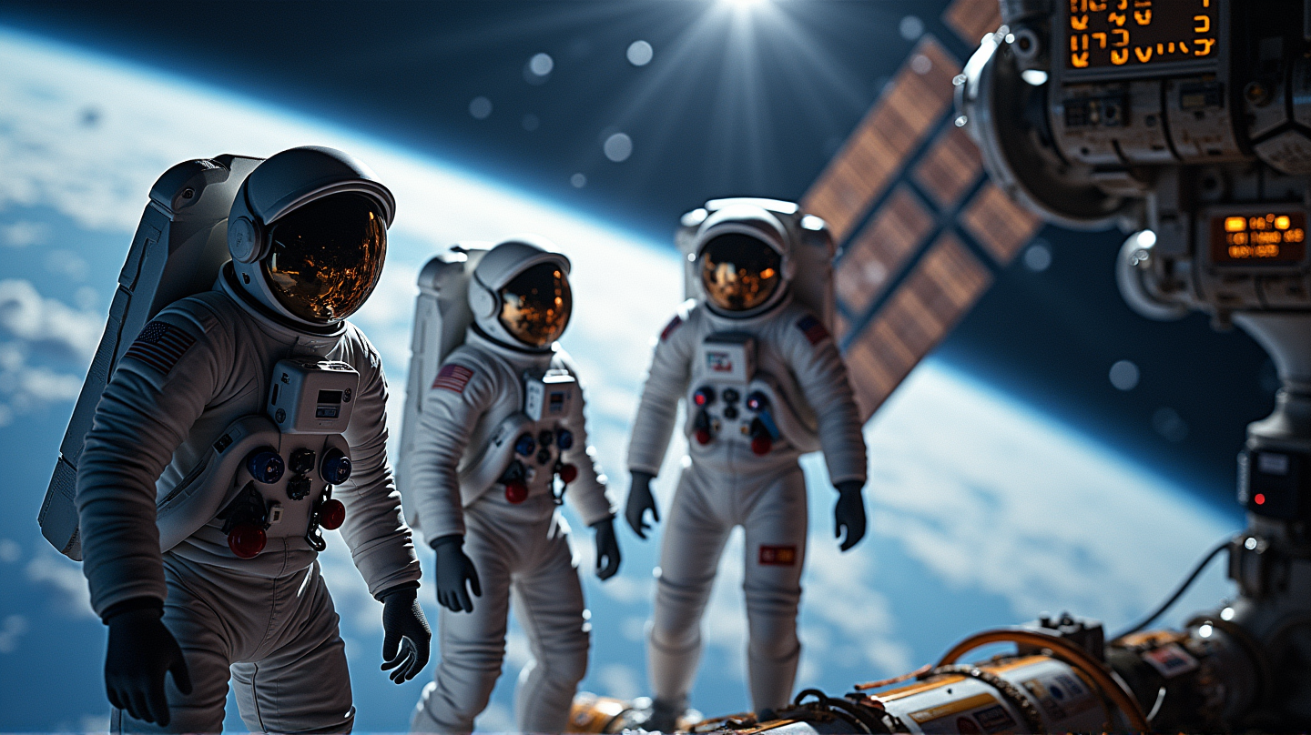 Astronauter fra USA, Japan og Russland lykkes med dokking til ISS