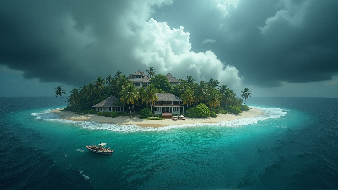 Orkanen Melissa setter kjendishjem i fare