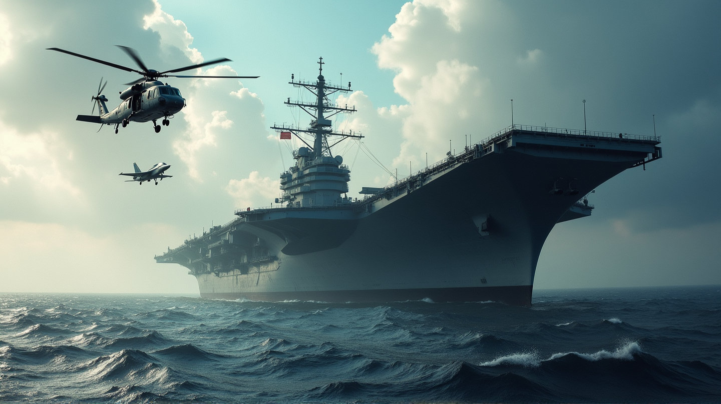 Dramatiske Lufthendelser: Marines Helicopter og Jagerfly i Sør-Kinahavet