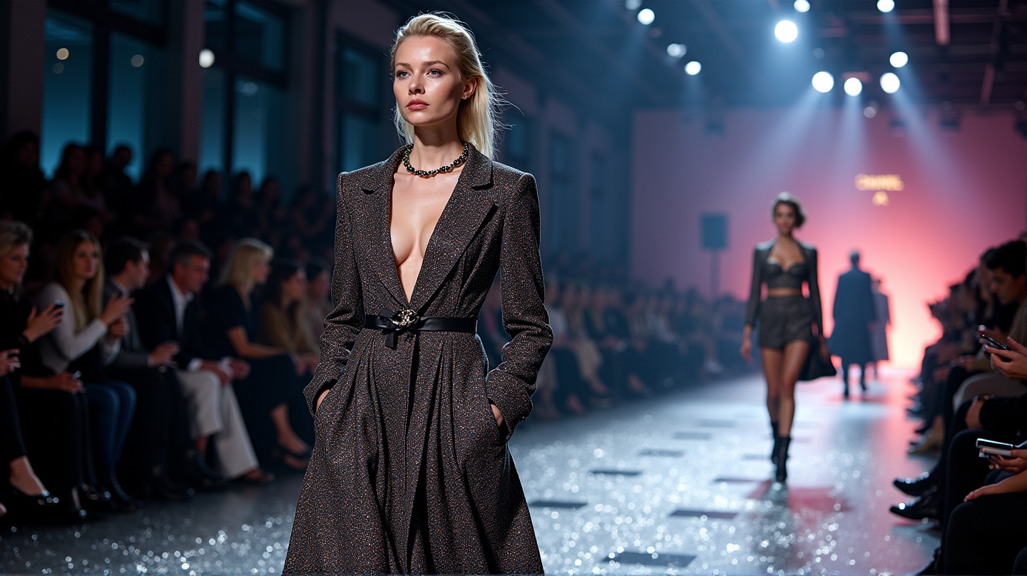 Kjendis Triumf og Kosmisk Glam: Matthieu Blazys Glitrende Debut hos Chanel
