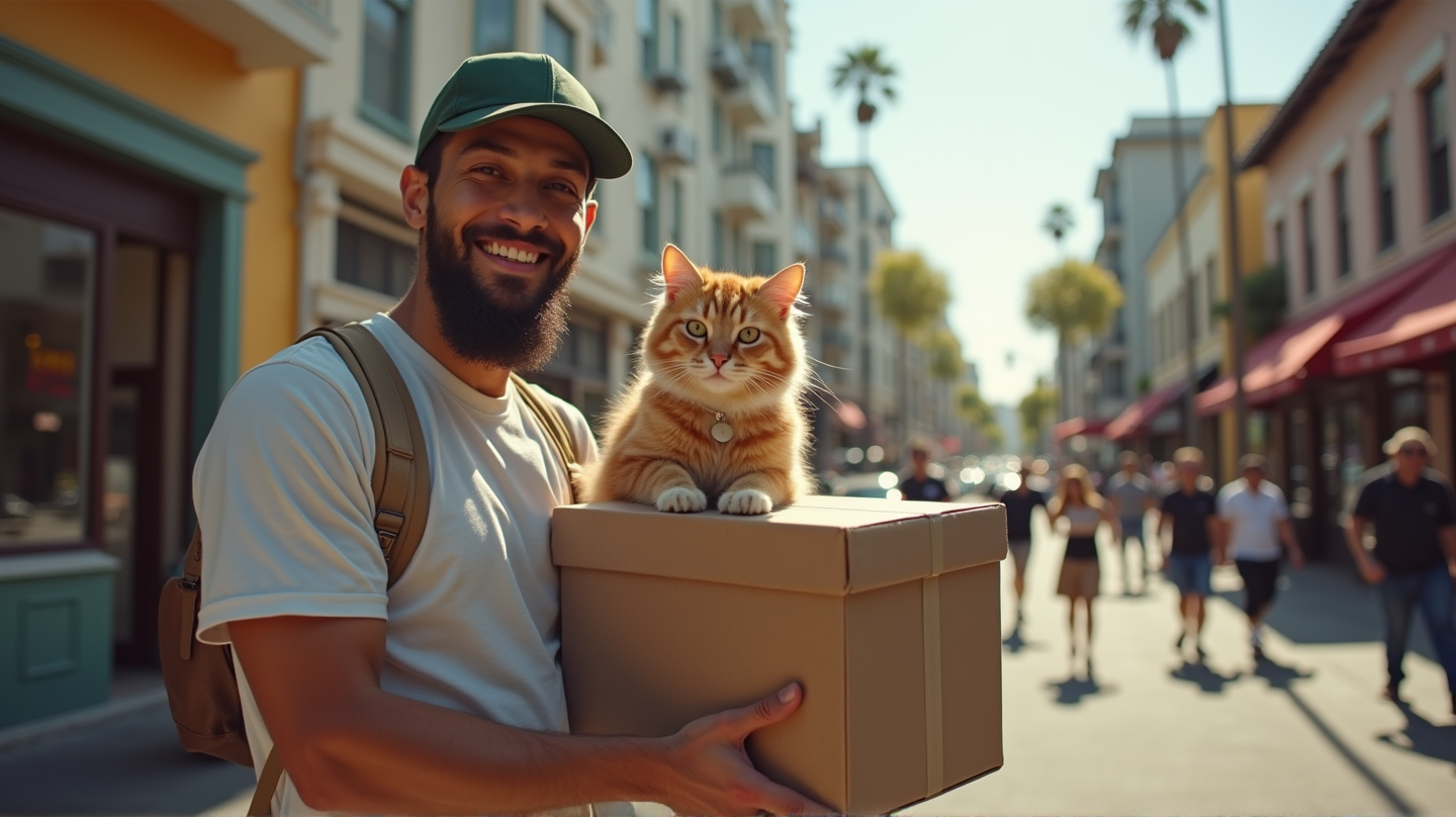 Heroisk slutt på misforståelsen: Historien om den returnerte katten i West Hollywood