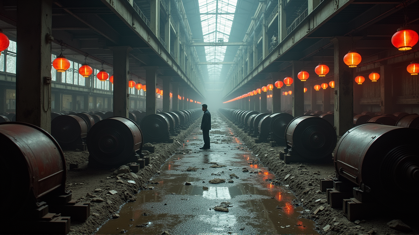 Kinas produsjonsnedgang: Den åttemåneders utfordringen