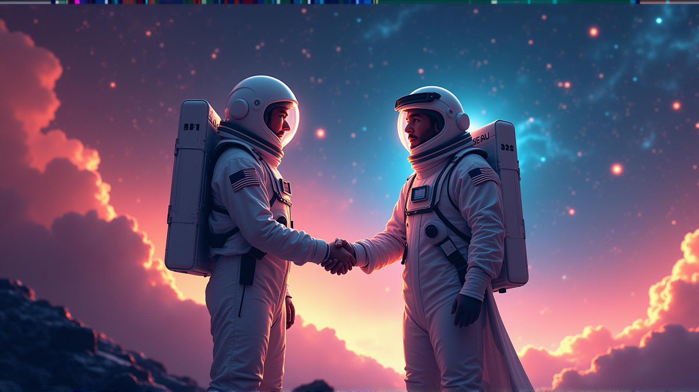 Skap en Ny Vei: USAs Romfartspartnerskapsmodell for Midtøsten