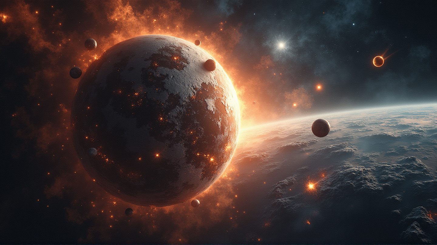 Planeten Bak Månenes Skapelse: En Kosmisk Åpenbaring