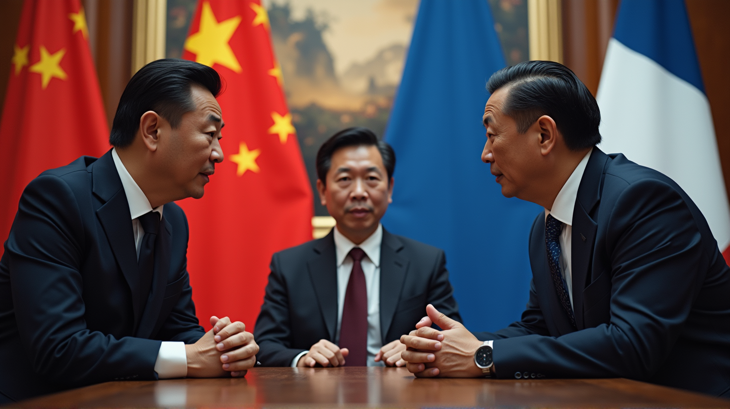 Kina Søker Støtte fra Frankrike Amid Japanske Spenninger