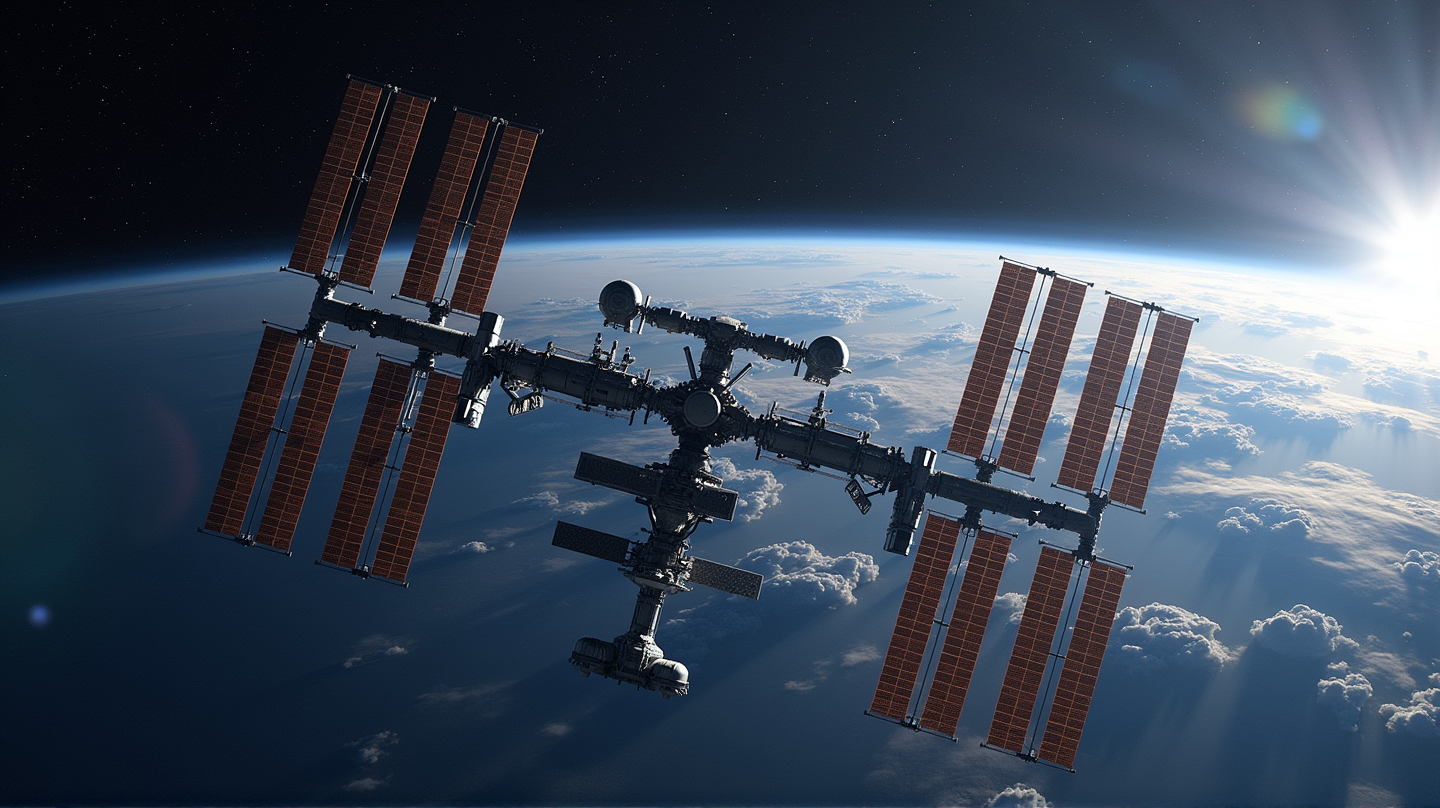 Romstasjonens Milepæl: Maksimal Kapasitet Nådd med 8 Dokkede Romfartøy