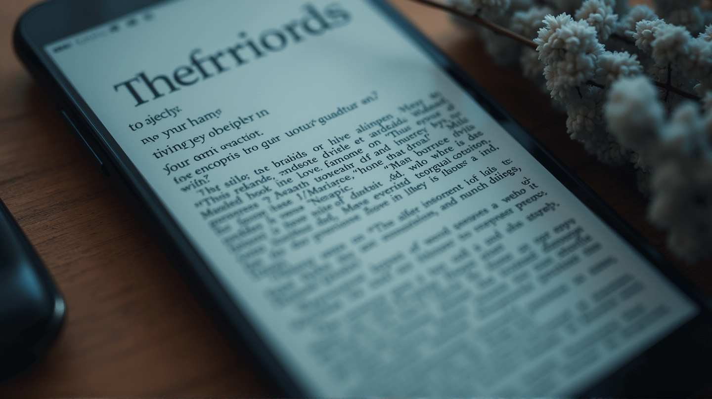 Innovativ App Starter Lese-Revolusjon, en Setning av Gangen