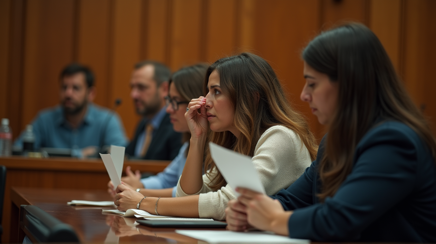 Den emosjonelle påvirkningen forsterkes mens forsvaret presenterer sak for drapet på Hollywood-politibetjent