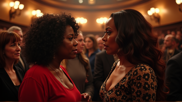Uventet Drama Utspiller Seg: Sherri Shepherds Tense Møte med Nia Long på 'Othello'