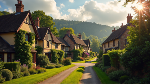 Utforsk den Fortryllende Surrey-landsbyen der Hollywood Møter Historie