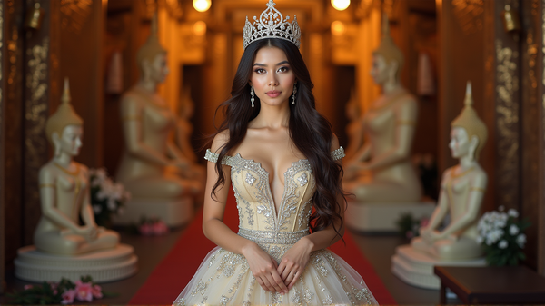 Bryter Barrierer: Thailandsk Student Skaper Historie som Miss World 2025