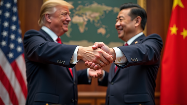 Kina-handelsavtale et 'Håndtrykk', Venter på Endelig Godkjenning fra Trump og Xi