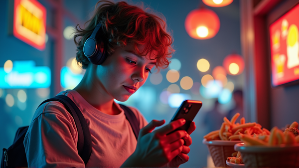 Saboterer Sosiale Medier Junk Food-Annonser Tenåringers Sunne Valg?