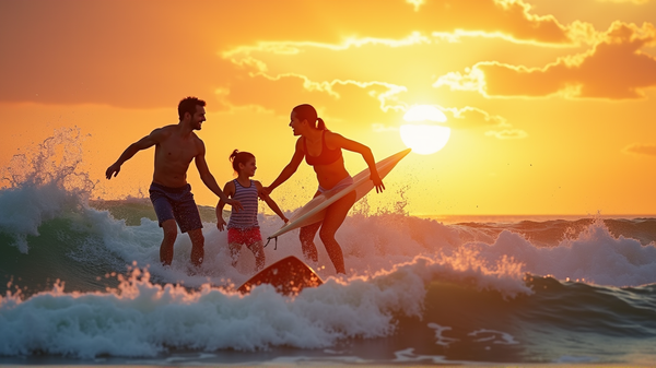CAK Coach Chad Specks familieeventyr: Surfen er i gang på Hawaii!