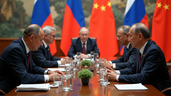 Russland og Kina Baner en Strategisk Vei Midt i Globale Spenninger