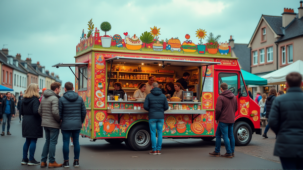 Oppdag Irlands Sommer Street Food Skatter: Et Gastronomisk Eventyr Venter!