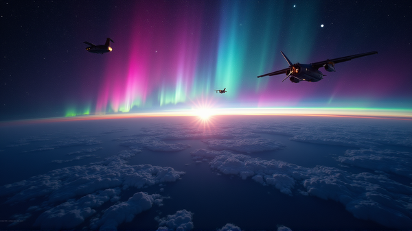 Blendende himmelutsikt: Om bord på ISS