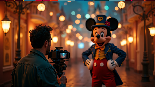 Jon Favreau filmer ny magisk TV-serie i Disneyland