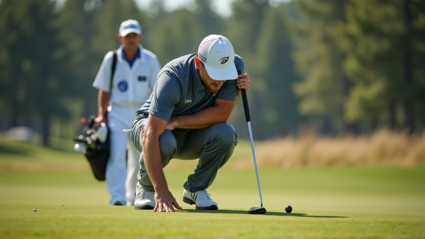 Scottie Scheffler Møter Motgang med Fravær av Caddie Før Viktig Sluttspill