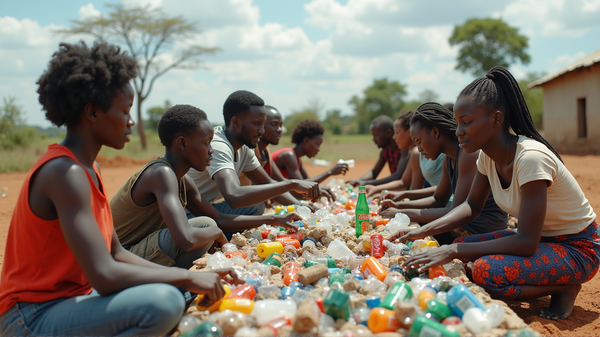 Coca-Cola Tar Et Stort Skritt: En Vesentlig Innsats for å Bekjempe Plastavfall i Afrika