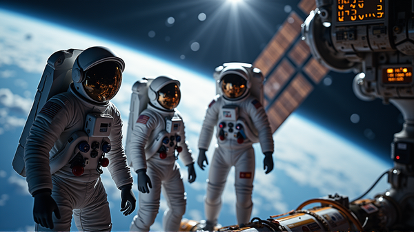 Astronauter fra USA, Japan og Russland lykkes med dokking til ISS
