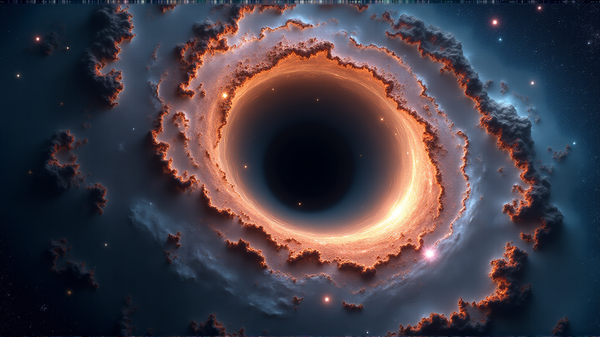 Avdekking av kosmiske giganter: Den rekordstore sorte hull på det kosmiske hesteskoen