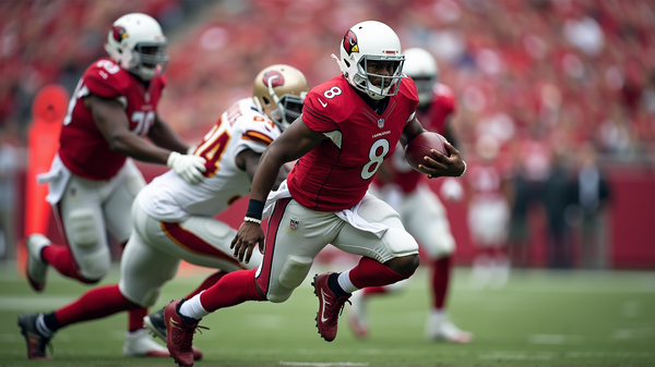 Kyler Murrays Blendende 12-Yards Touchdown Tenner Cardinals' Triumf