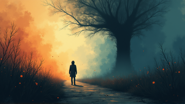 Navigere i de tause skyggene: De usette kampene til komplisert sorg