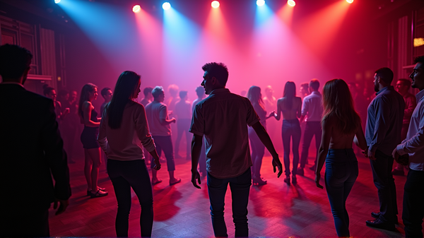 Bak Kulissene: Kjendiser Strømmer til DWTS Rock & Roll-kveld