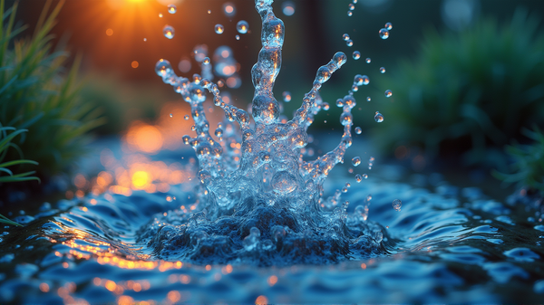 Den Skjulte Verden av Molekyler: Hvordan Små Bevegelser Former Vanndråper