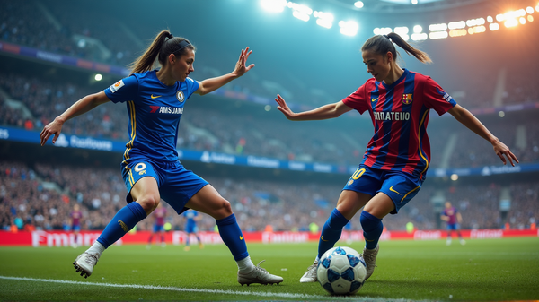 Titankanon mot hverandre: Chelsea mot Barcelona i UEFA Women's Champions League