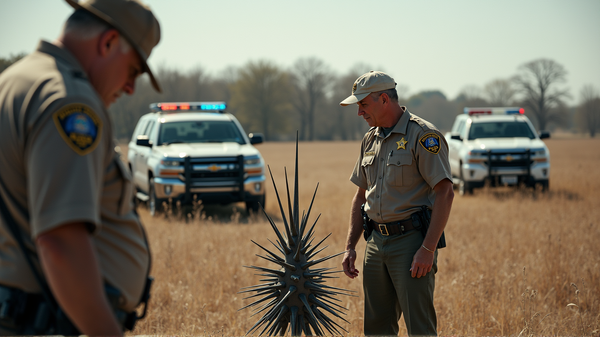 Mystisk Taggete Gjenstand Utløser Etterforskning i Shelby County